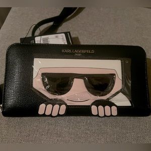 Karl Lagerfeld Bag converts to wallet. New with tags